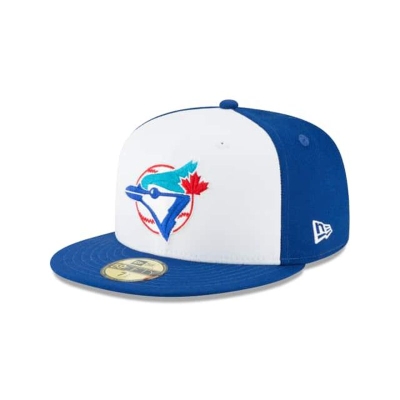 Toronto Blue Jays Gorra | New Era MLB 1989 Cooperstown Wool 59fifty Fitted Cap Mexico - Azules
